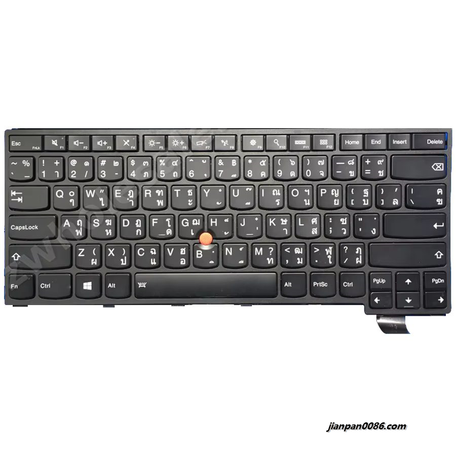 Picture of Oraginal New Thailand Language For IBM Thinkpad S3 Yoga 14 Backlit Laptop Keyboard MP-14A83T0J442 4PE82 00HW797 SN20F98448