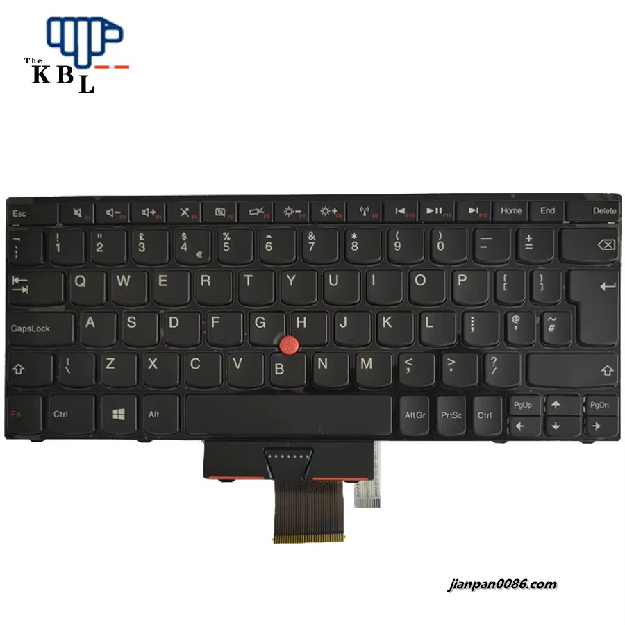 Picture of Original New UK Language For Lenovo Thinkpad E130 E120 E125 E135 E220S S220 Laptop Keyboard 04Y0445 1P14883