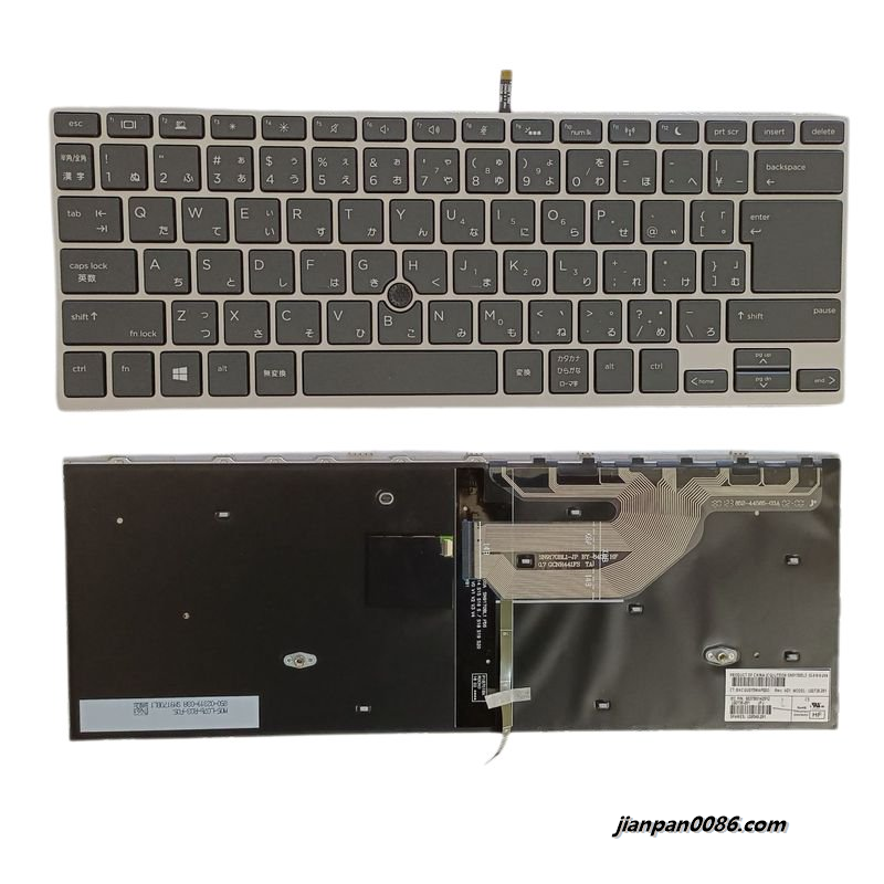Picture of Original New Japanese Language For HP ProBook 640 G4 440 G4 440 G5 Silver Backlight Laptop Keyboard PointStick  SG-91810-2VA SN9170BL3