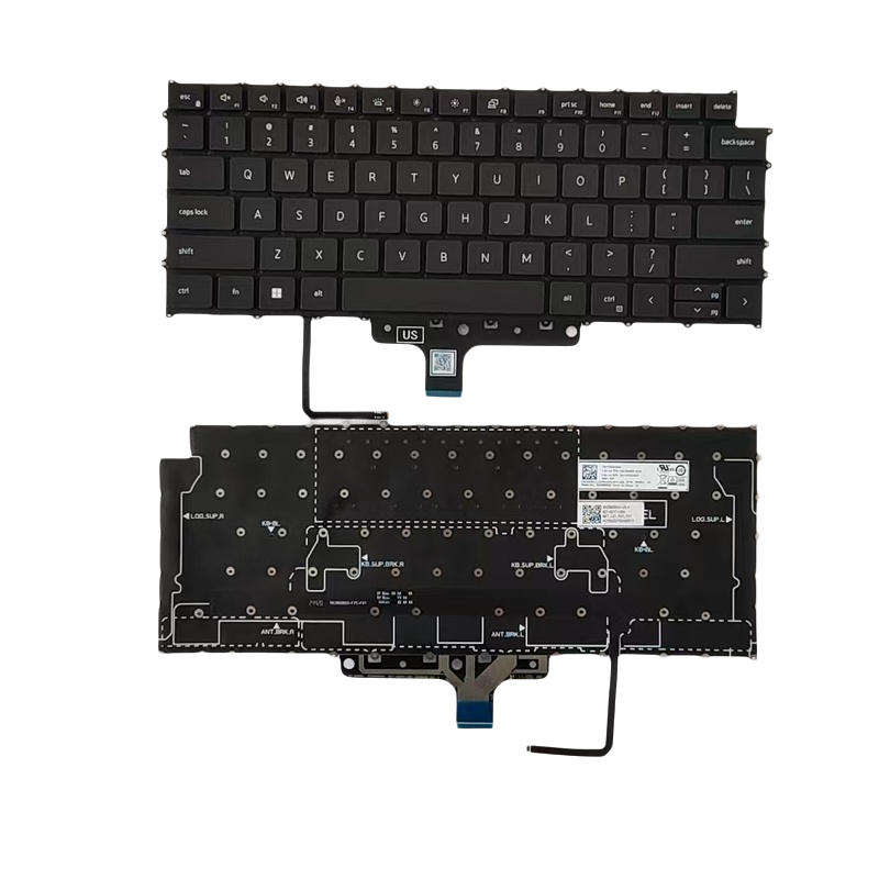 Picture of Original New US Language For DELL XPS 13 9315 Black Backlight Keyboard SG-B4900-XUA PK1374C3A00 DP/N:0540KJ