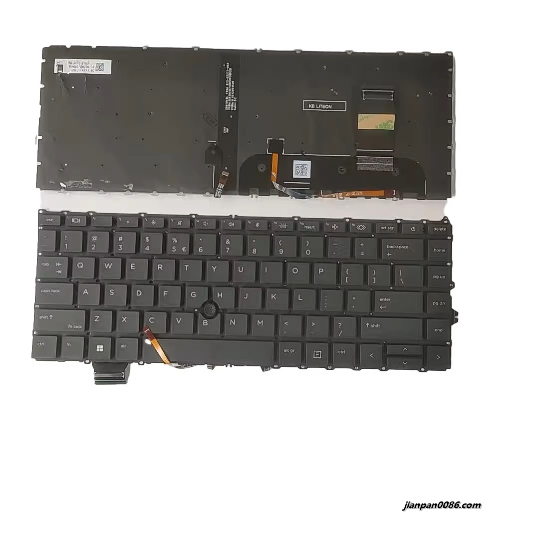 Picture of Original New Indian Language For HP 840 G7 Black Backlight Laptop Keyboard SG-A2141-XUA 11PA567 19457