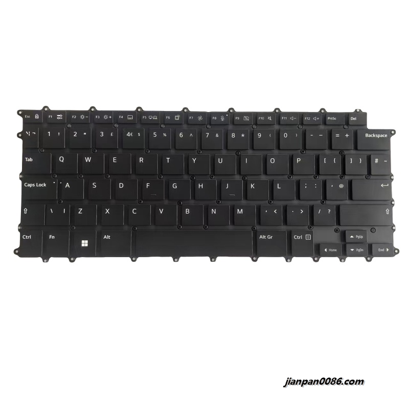 Picture of Original New UK Language For Dell Latitude SG-B4160-2VA Black Backlight Laptop Keyboard AENLKJ00010 SN8B10BU0