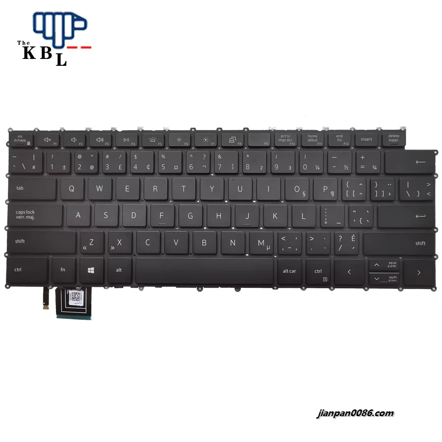Picture of Oraginal New Canada U Language For Dell XPS 9500 9700 Black Backlit Laptop Keyboard SG-A1100-86A SN7290BL PK132SH1A11 10PTDH2310