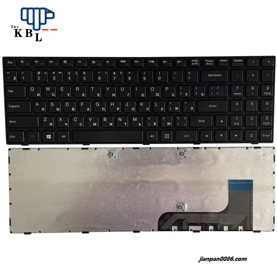 Picture of Original New Russia Language For Lenovo 100-15 100-15IBY 100-15IB Black Side Cable Laptop Keyboard 4PE444