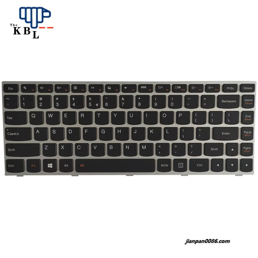 Picture of Oraginal New US Language For Lenovo ideapad G40-70 N40-70 B40-70 Silver Backlit Laptop Keyboard 25215614 T5G1B-USI