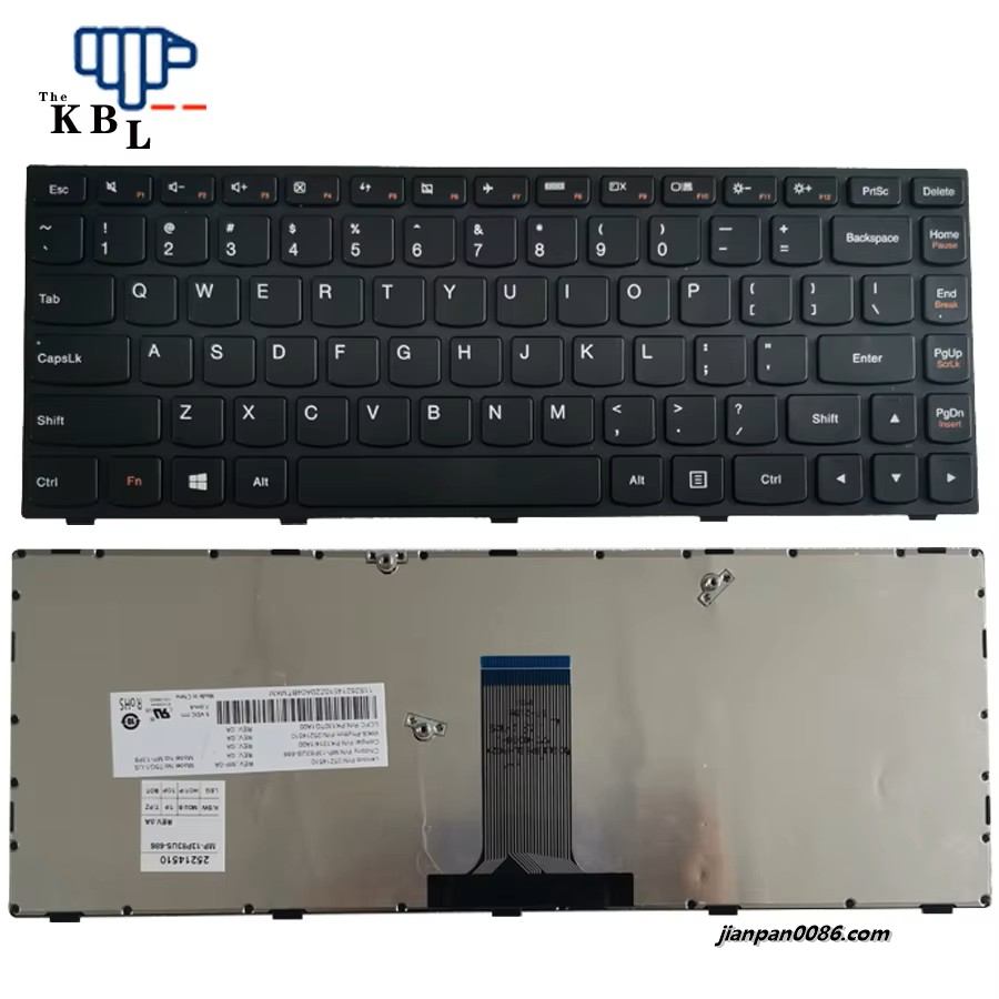 Picture of Oraginal New US Language For Lenovo Ideapad G40 G40-70 G40-80 n40-70 n40-30 B40-70 Black Laptop Keyboard MP-13P83US-686 P