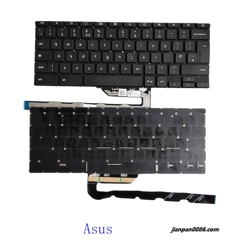 Picture of Original New UK Language For Asus 0KN1-3101 Laptop Keyboard 0KN1-3101UK00 F050