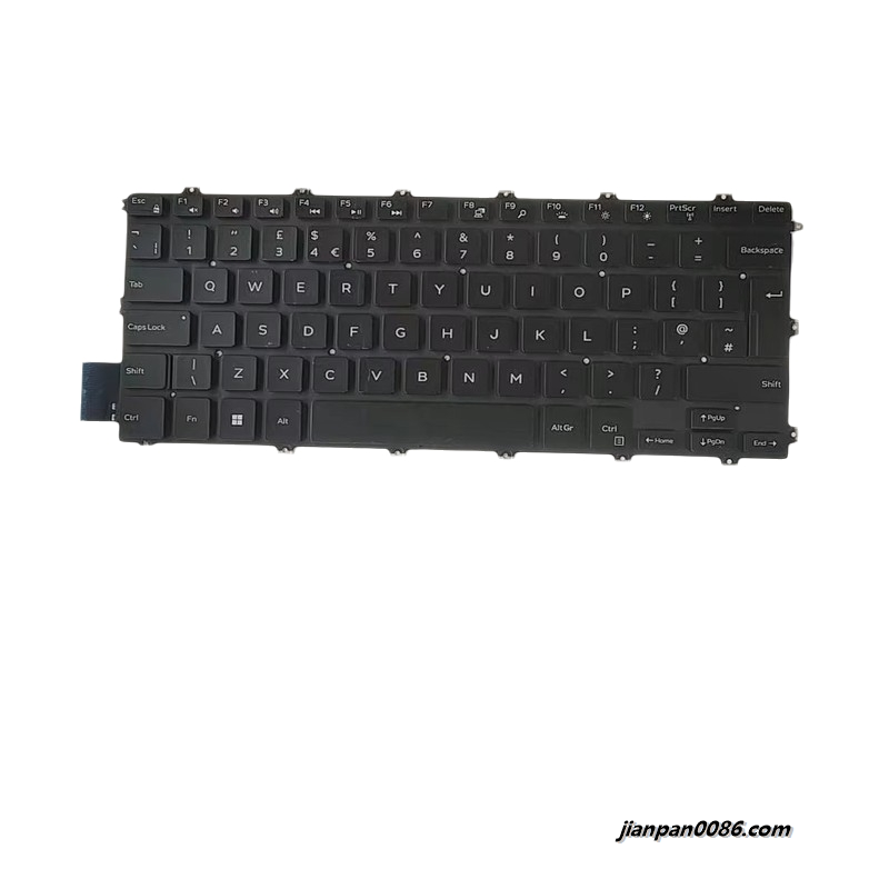 Picture of Oraginal New UK Language For Dell 14 5480 Black Backlight Laptop Keyboard SG-93960-2BA 1PA543 19255 