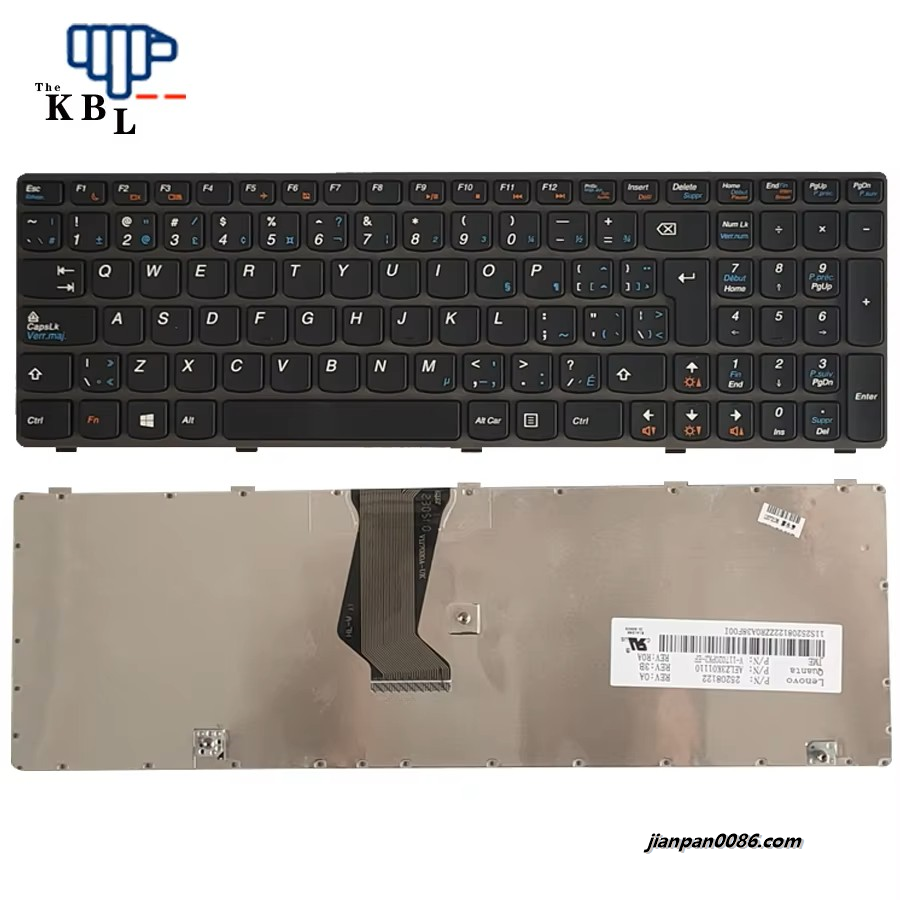 Picture of Original New For Lenovo CanadaUnit Language G580 Z580 V580A G580AH G580G G585 G590 Laptop Keyboard 25208122 10PE361