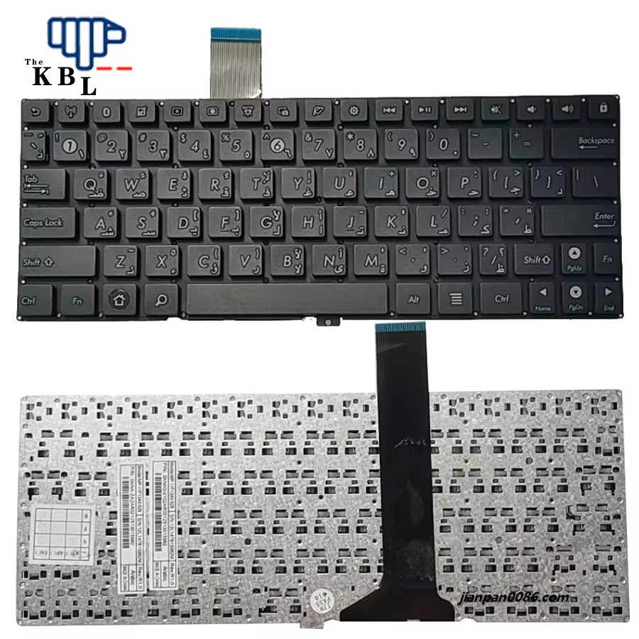 Picture of Original New Arabic Language For Asus Eeepad TF101 Black Laptop Keyboard MP-11F1A0-528 2PTDH3576