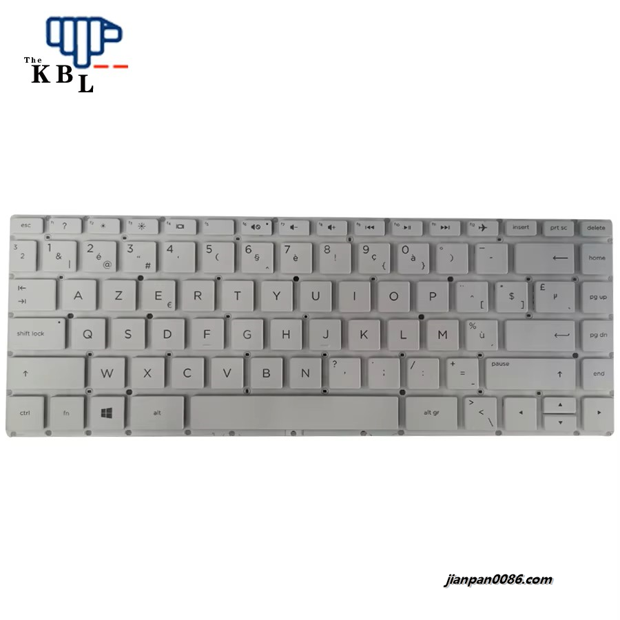 Picture of Oraginal Belgium Language New For HP Pavilion 14-BA 14T-BA 14M-BA 14-BS White Laptop Keyboard 2B-AB202Q110 6333