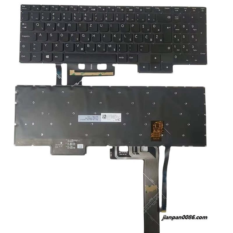Picture of Original New SA SL YU Language For Lenovo Legion Y7000 2020 R7000 2020 R7000P 2020 Backlit Laptop Keyboard SN4399BL 26P TDH6283