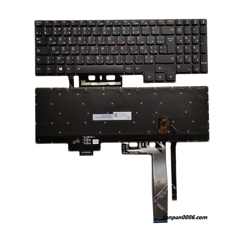 Picture of Original New Arabic-French Language For Lenovo Legion Y7000 2020 R7000 2020 Backlit Laptop Keyboard SN6191BL 12PTDH5217