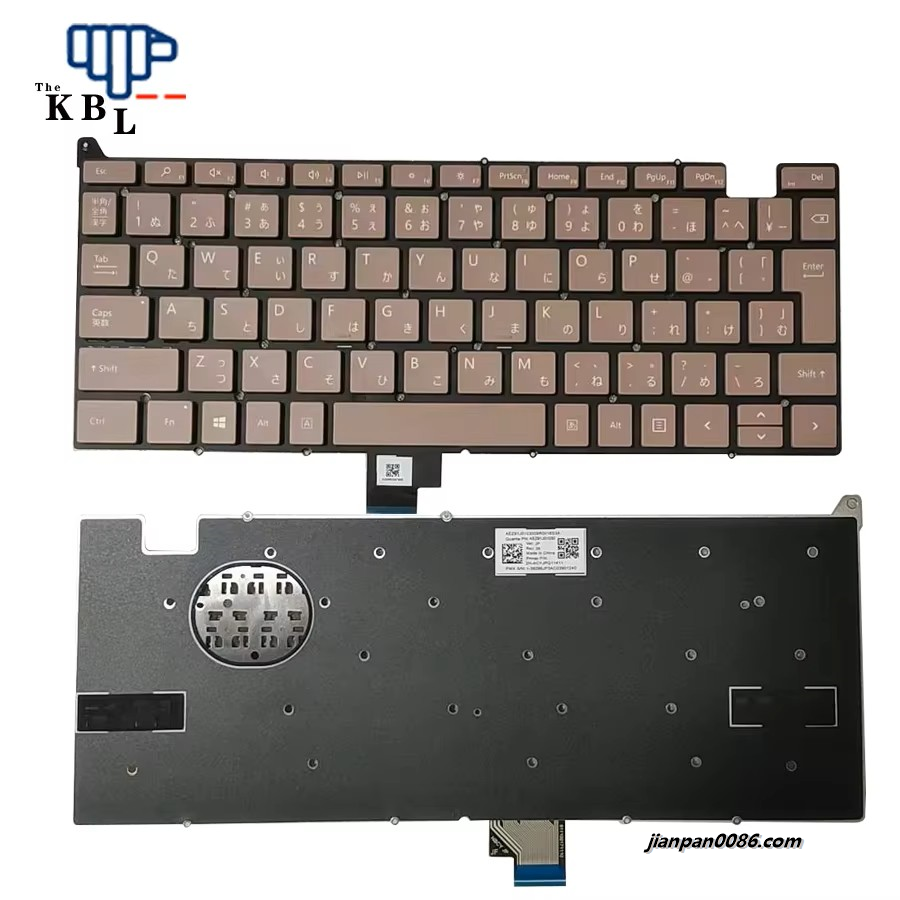 Picture of Original New Japanese Language For Microsoft Surface Laptop Go 1943 12.4” Keyboard PN2H-ACYJPQ11411 46PTDH3721