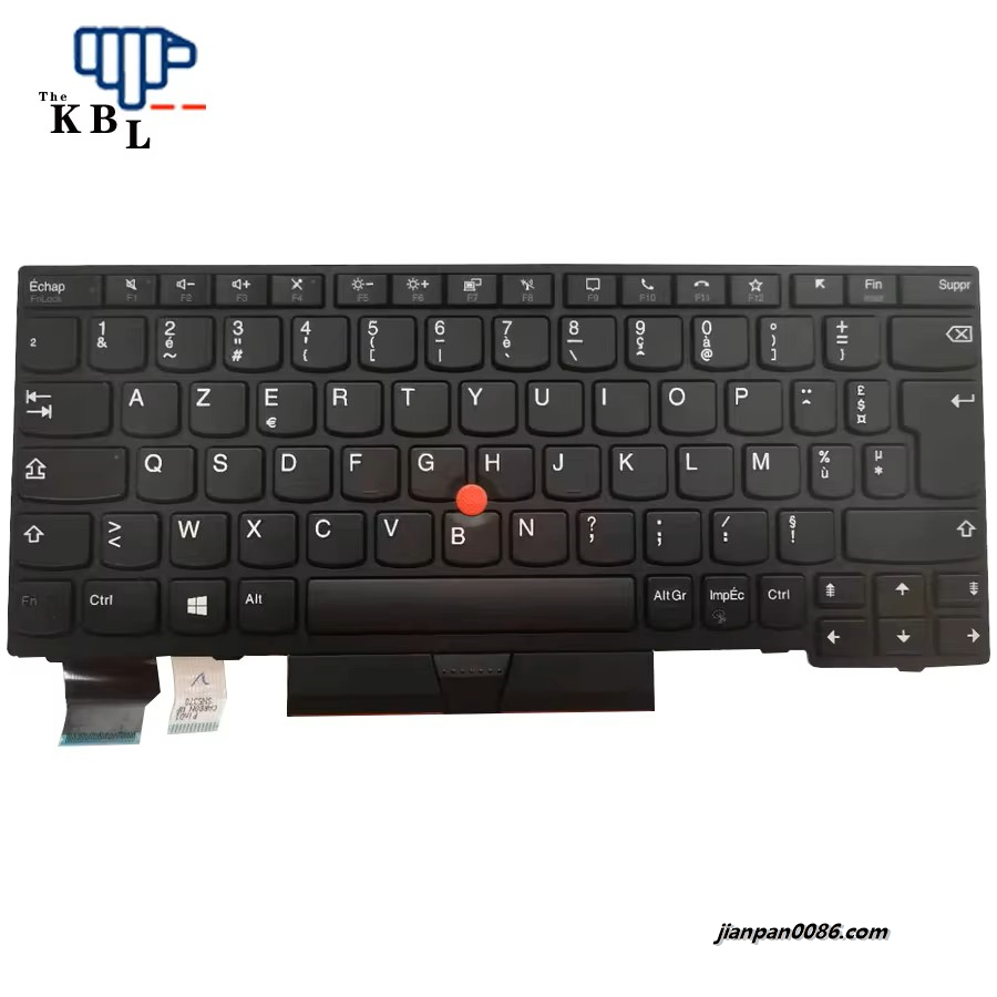Picture of Original New France Language For Lenovo Thinkpad X280 X285 X390 Black Laptop Keyboard SG-91170-2FA SN13702 PK1316P2A19 383PTE853
