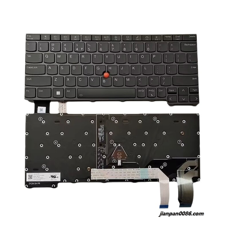 Picture of Original New US Layout For Thinkpad P14s L14 T14 Gen 3 4 Backlit Laptop Keyboard PK131VU3B09 5N21A21913 2H-B06UDL70111 TDH5608