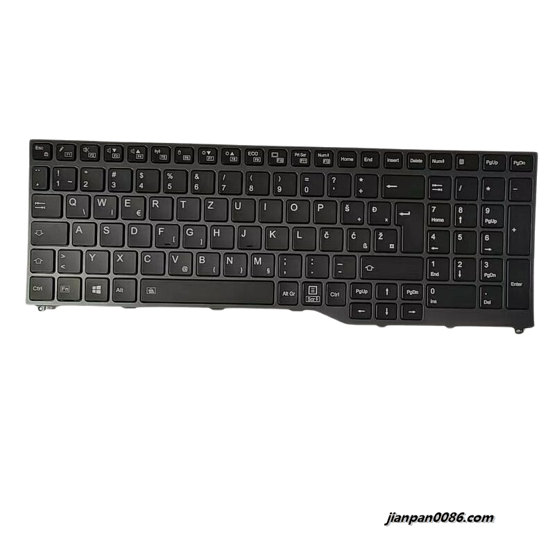 Picture of Original New SA SL YU Layout For Fujitsu Lifebook U757 U747 Backlight Laptop Keyboard FJM16J9600JD859 CP740731-05 17170 1TDH9201