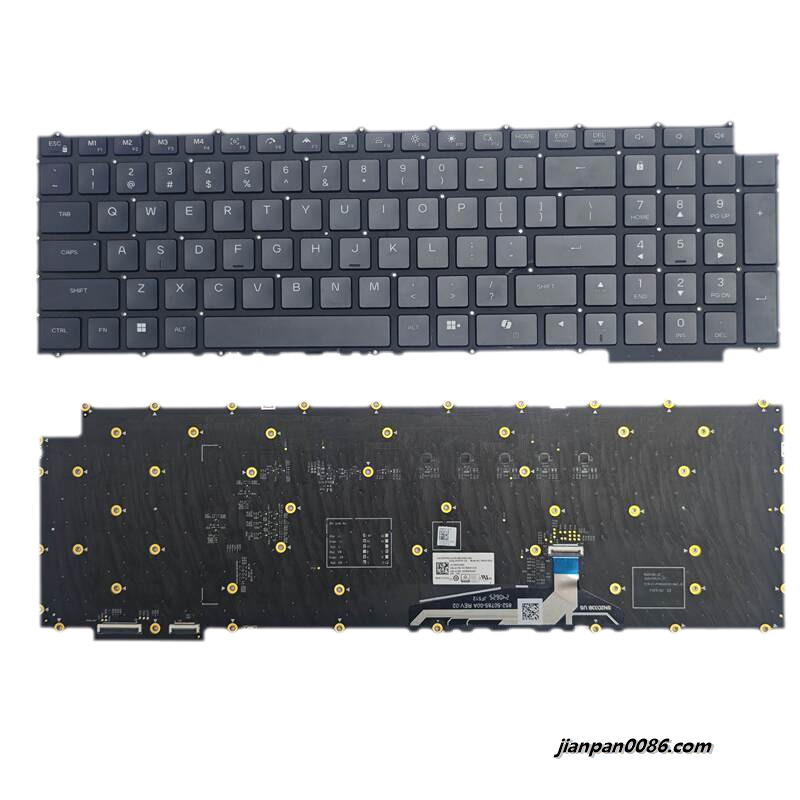 Picture of Oraginal New US Language For Dell 0FDFPN Black Backlight Laptop Keyboard SG-B9940-XUA SN2D33B20 E927 HK