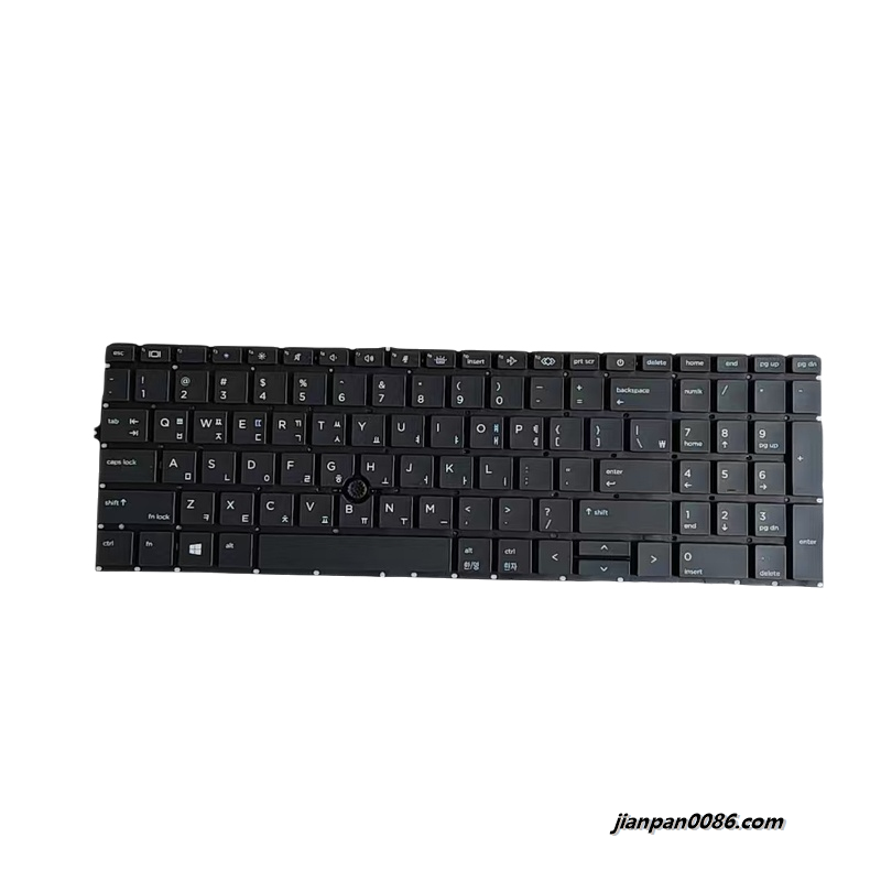 Picture of Original Korean Layout For HP 850 G7 Black Backlit Laptop Keyboard HPM93K0J930 F048