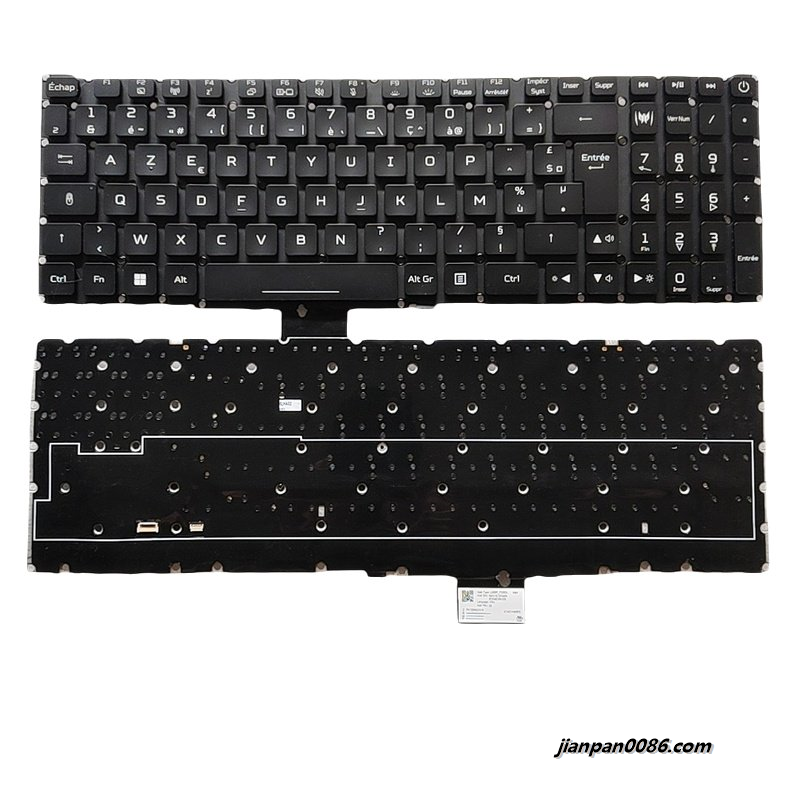 Picture of Original New French Layout For Acer Predator Helios 16 PH16-71 Backlit Laptop Keyboard NKI15131WN PK133MQ1A18 F055
