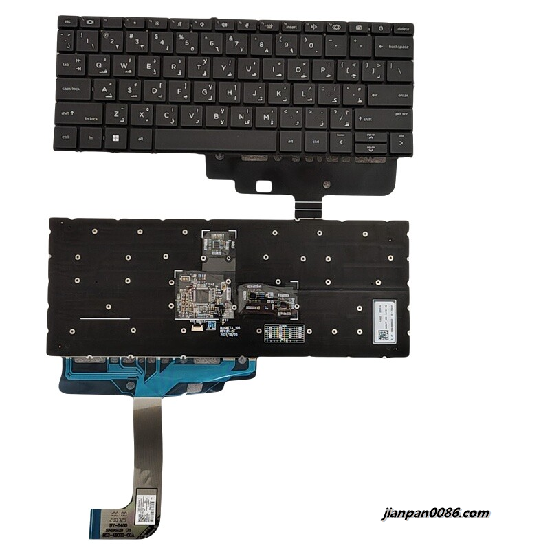 Picture of  Original New Arabic Layout For HP ZBook G9 Colour Backlit Laptop Keyboard SG-6120-3NA SN1B92B31 N50700-171 N10945-171 S089