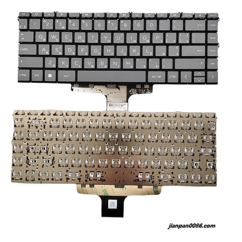 Picture of Original New For HP 14-DW KZ Backlight Grey Laptop Keyboard SG-5430-3RA SN1B90X70 S164 N31251-BO1 N35869-BO1