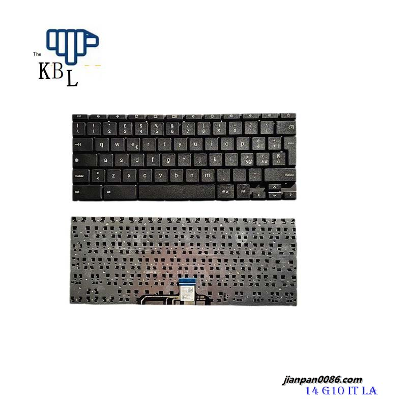 Picture of Original New Italy Layout For HP 14 G10 NoBacklight Black Laptop Keyboard SG-98310-2IA SN1A60  S217
