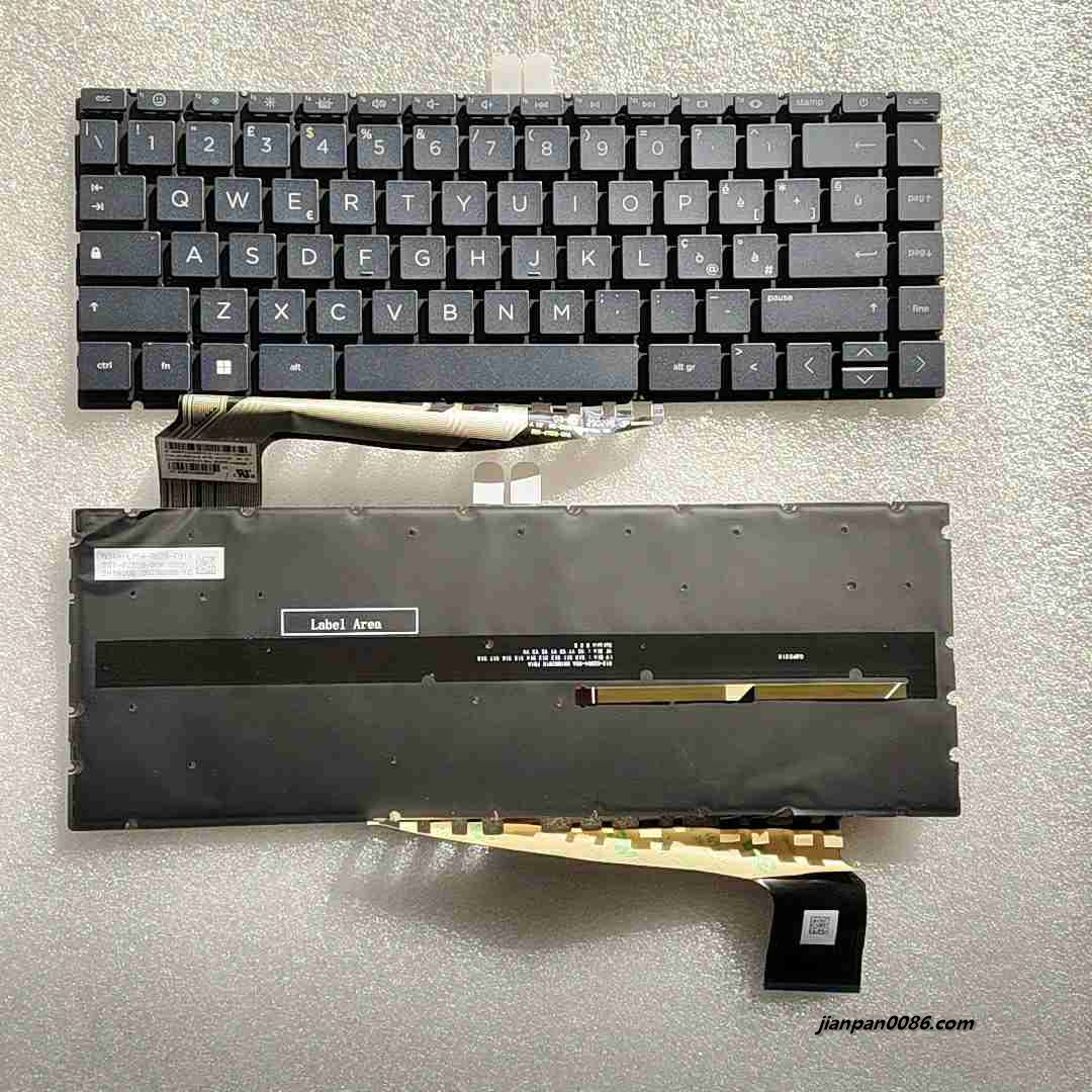 Picture of Original New Italy Layout For HP Pavilion 13-BE Keyboard SG-B2190-3PA SN1A80B5 240pS242