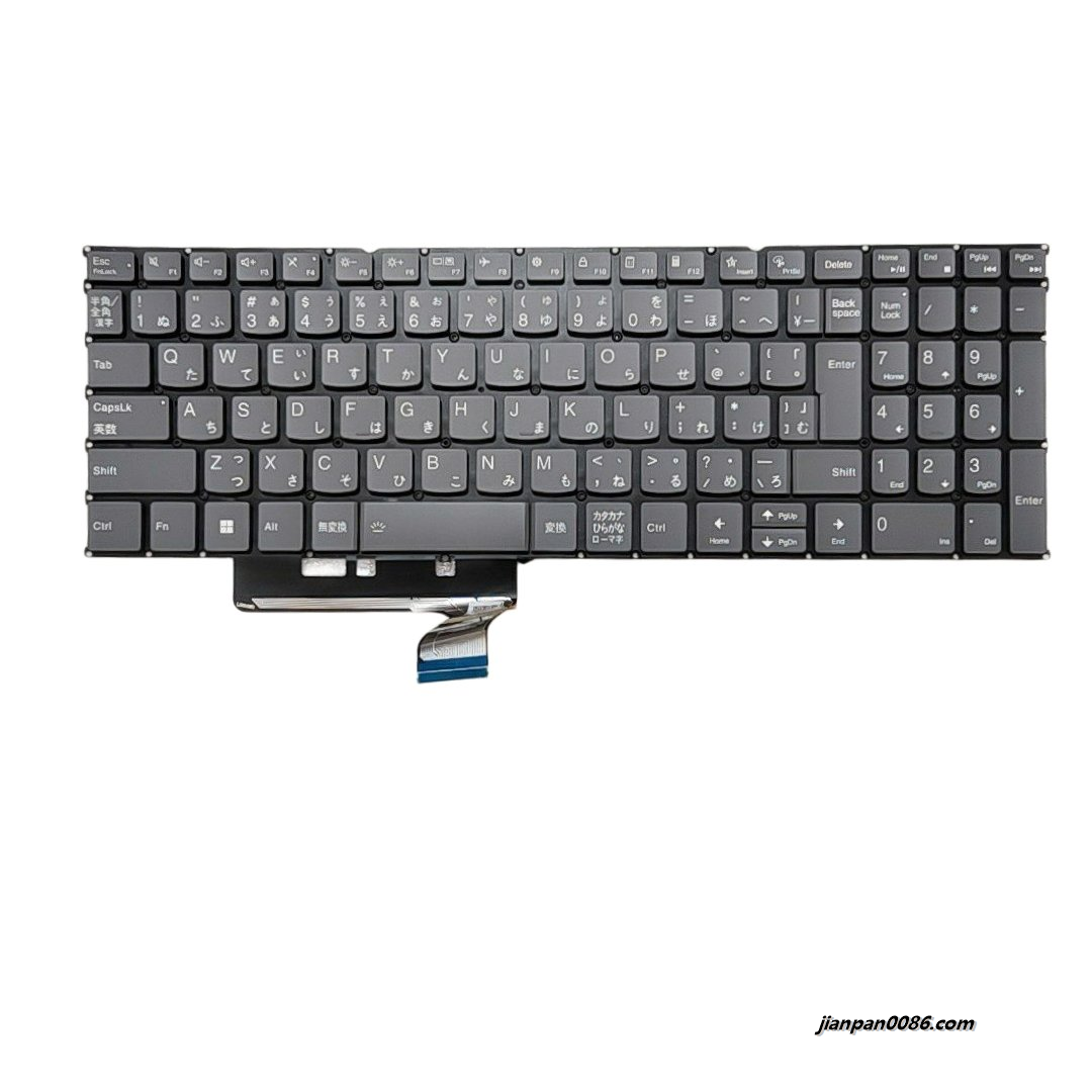 Picture of Original New For Lenovo Yoga Pro9 16 Japanese JP Backlight Grey Laptop Keyboard SG-B4660-2VA SN3C14BL0 21M73317  PK133882B30 C138