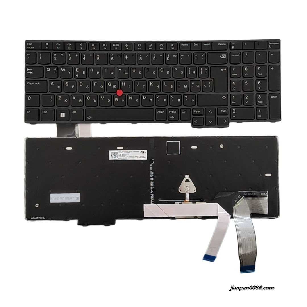 Picture of Original New BG Language For Thinkpad E16 Gen1 Backlit Laptop Keyboard SG-B1450-27A PK132D62B25 SN3103B FRU NO.5N21D93693 S250