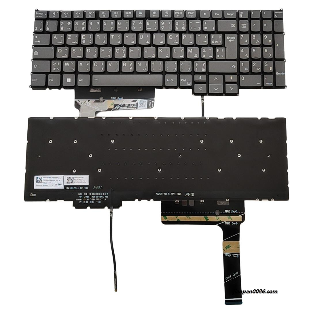 Picture of Original New ArabicFrench Language For Lenovo ThinkBook16 Backlit Laptop Keyboard SG-B4600-38A SN3B12B00 PK132Z13A00 S297