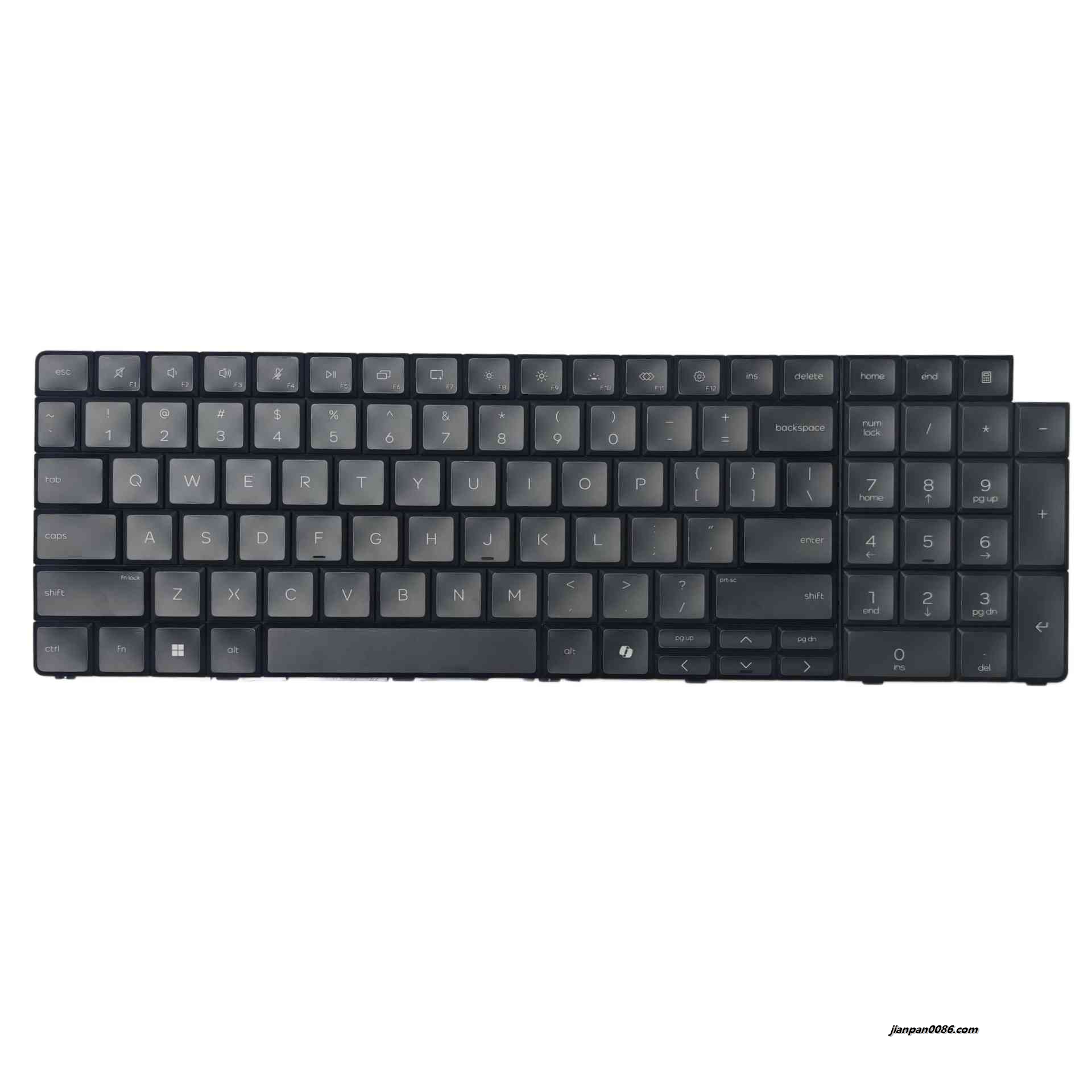 Picture of Original New US Language For Dell SN1E92B10 Black Backlight Laptop Keyboard E928 HK