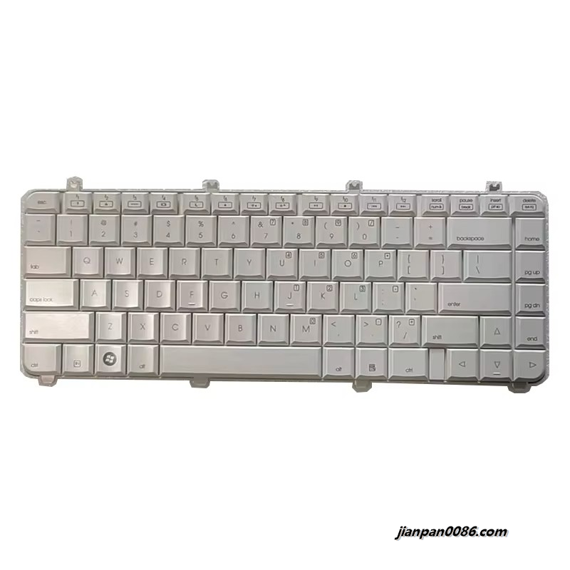Picture of Original New US Layout For HP DV5 1000 White Laptop Keyboard C120114002J 1PTDH8095 