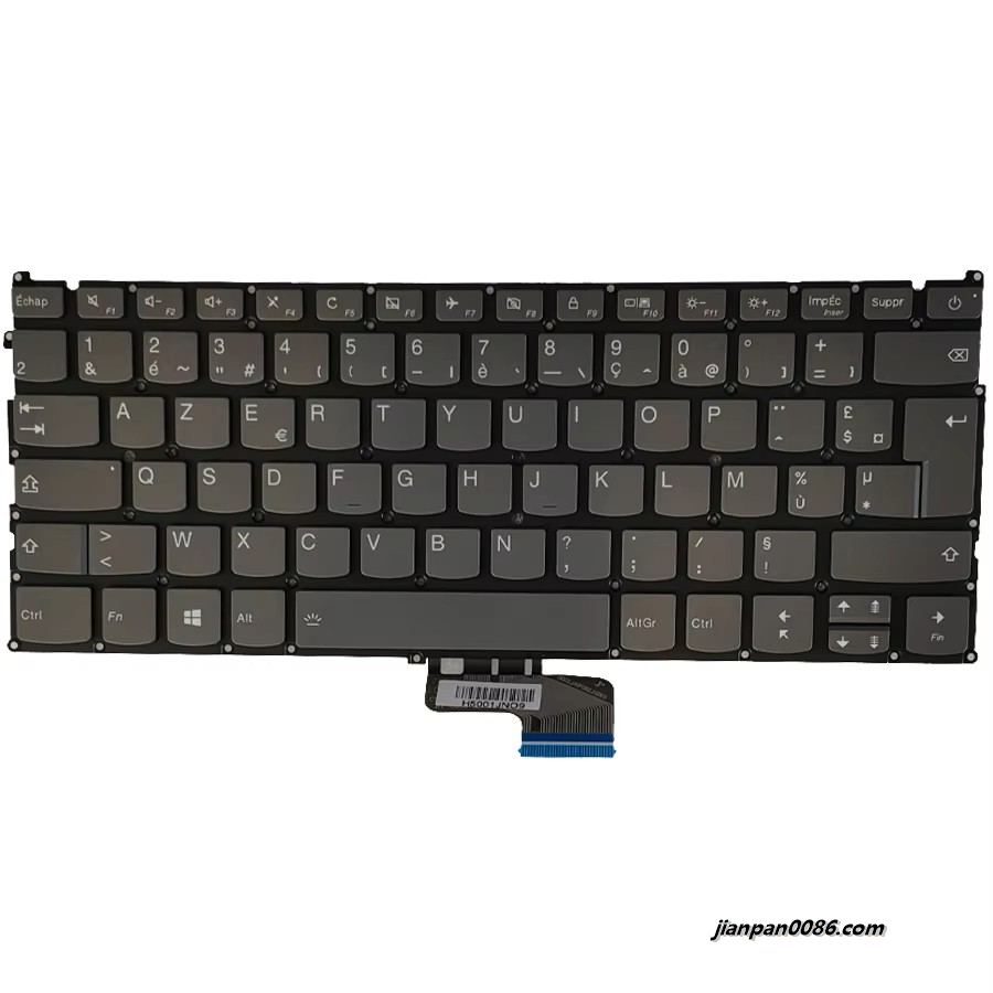 Picture of Oraginal New French Language For Lenovo Ideapad 720S Laptop Backlit Keyboard PK131491A19 SN20N04521