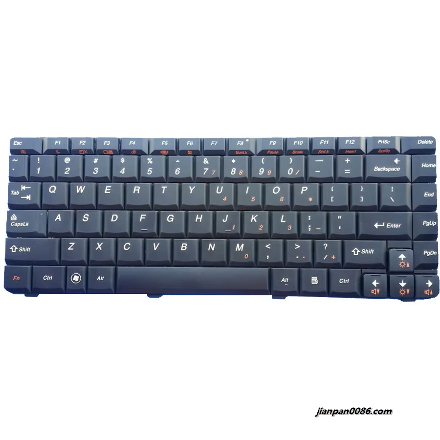Picture of Oraginal New US Language For Lenovo Ideapad U450 Laptop Keyboard 08G73US black MP-08G73US-6862 12PE378