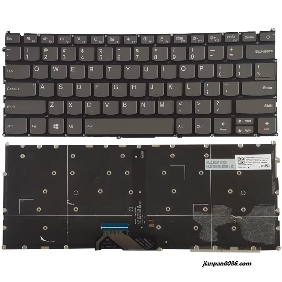 Picture of Oraginal New US Language For Lenovo Yoga 720-13 Backlit Laptop Keyboard SN20N04467 SG-88310-XUA