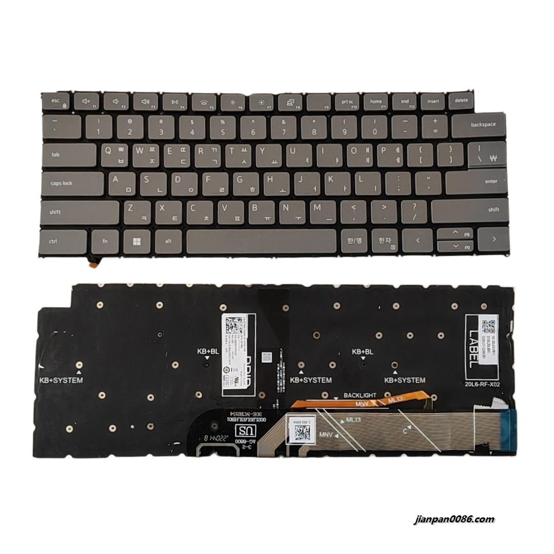 Picture of Original New Korean Language For Dell 3420 7490 Black Backlight Laptop Keyboard DLM20L63K0J7281W DP/N:05TM92 S414