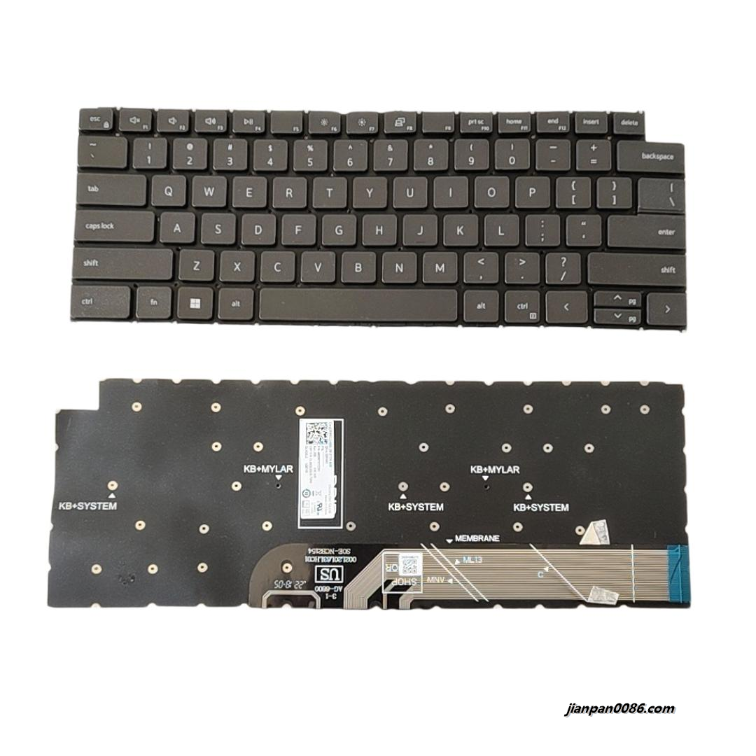 Picture of Original New US Language For Dell 3420 7490 Black NBacklight Laptop Keyboard SDLM20L53US-728W DP/N:02RM93 S414