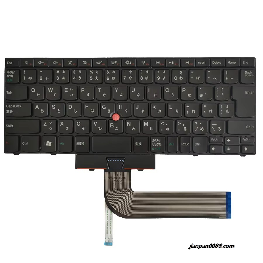 Picture of Oraginal New Japanese Language For Thinkpad Edge 15 E40 E50 Black Laptop Keyboard 60Y9700