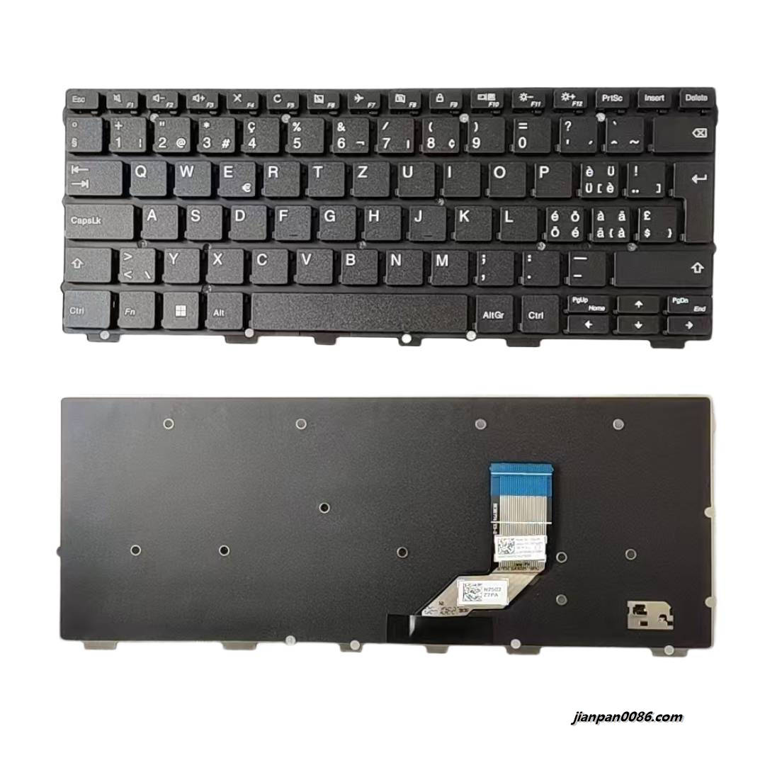 Picture of Original New Swiss Language For Lenovo 100e N24 ChromeBook Laptop Keyboard LCM18B96CH6861 SN21A40970 24PS481