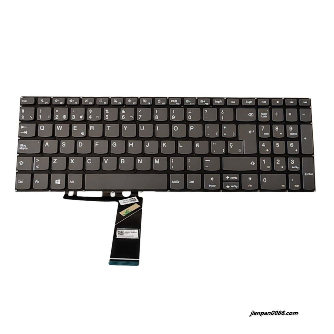 Picture of Oraginal New Spanish Language For Lenovo 330-15 Grey NoBacklit Laptop Keyboard LCM16K26E0-686 SN20M62915 PK132GC1A12 S416