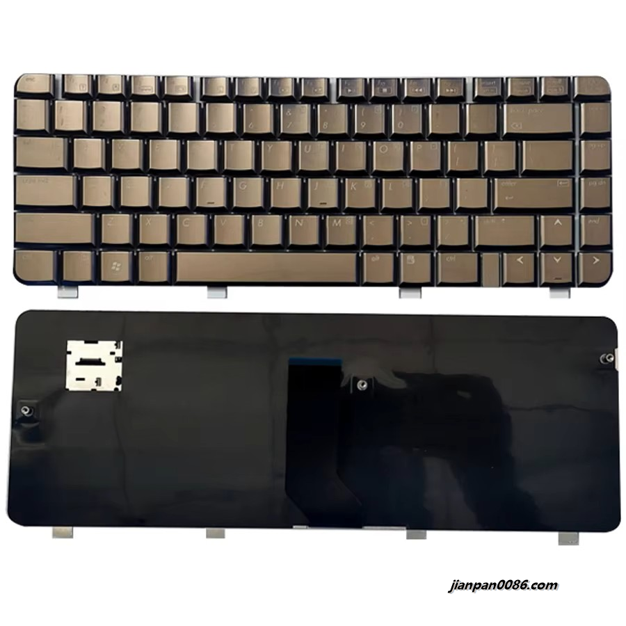 Picture of Original New US Language For HP CQ40 Coffer Colour Laptop Keyboard 4PTDH3555
