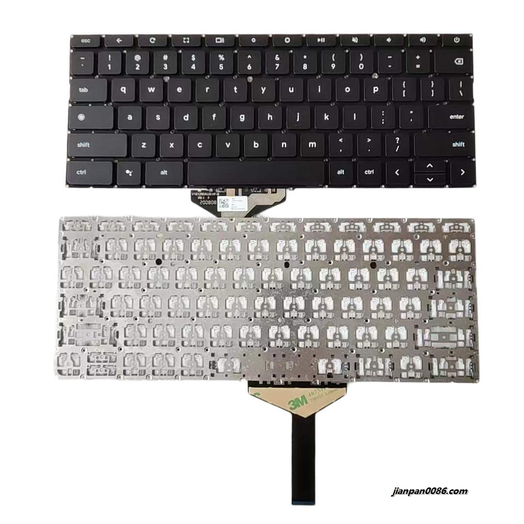 Picture of Original New US Language For Google Pixelbook Go G021A Black Laptop Keyboard AE0CFU001103A JOMG8620002301 S549