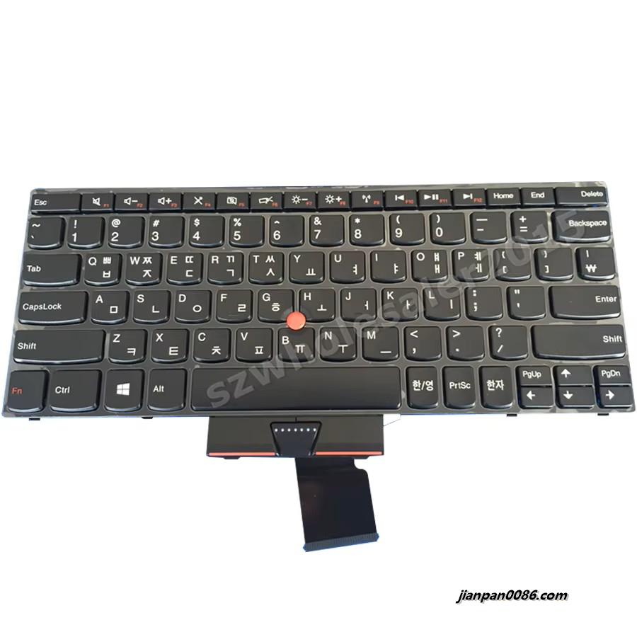 Picture of Original New for IBM THINKPAD E120 X121e X130e E125 E130 E135 E145 KR KO Keyboard 04Y0485