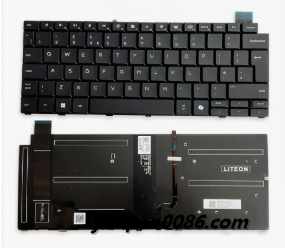 Picture of Original New UK Layout For LITEON SN1E90B60 Black Laptop Keyboard 913B1-003190A02B 19PC1812