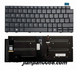 Picture of Original New UK Layout For LITEON SN1E90B60 Grey Laptop Keyboard 913B1-003130A02B SN1E90B20 66pC184