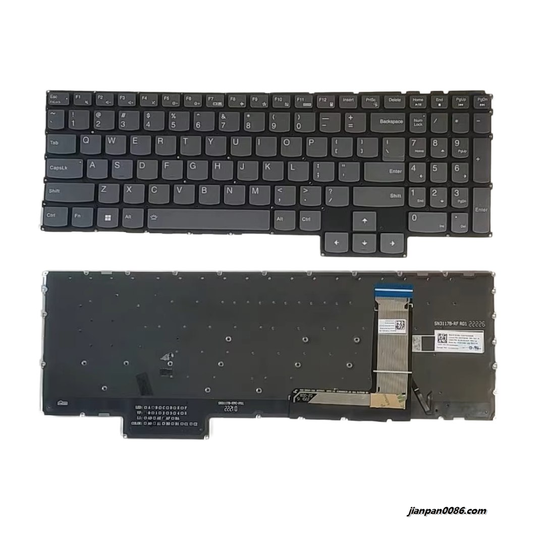 Picture of Original New US Language For Lenovo Legion Y9000 Backlit Laptop Keyboard SG-B1720-XUA SN3117B 37PA548 19266