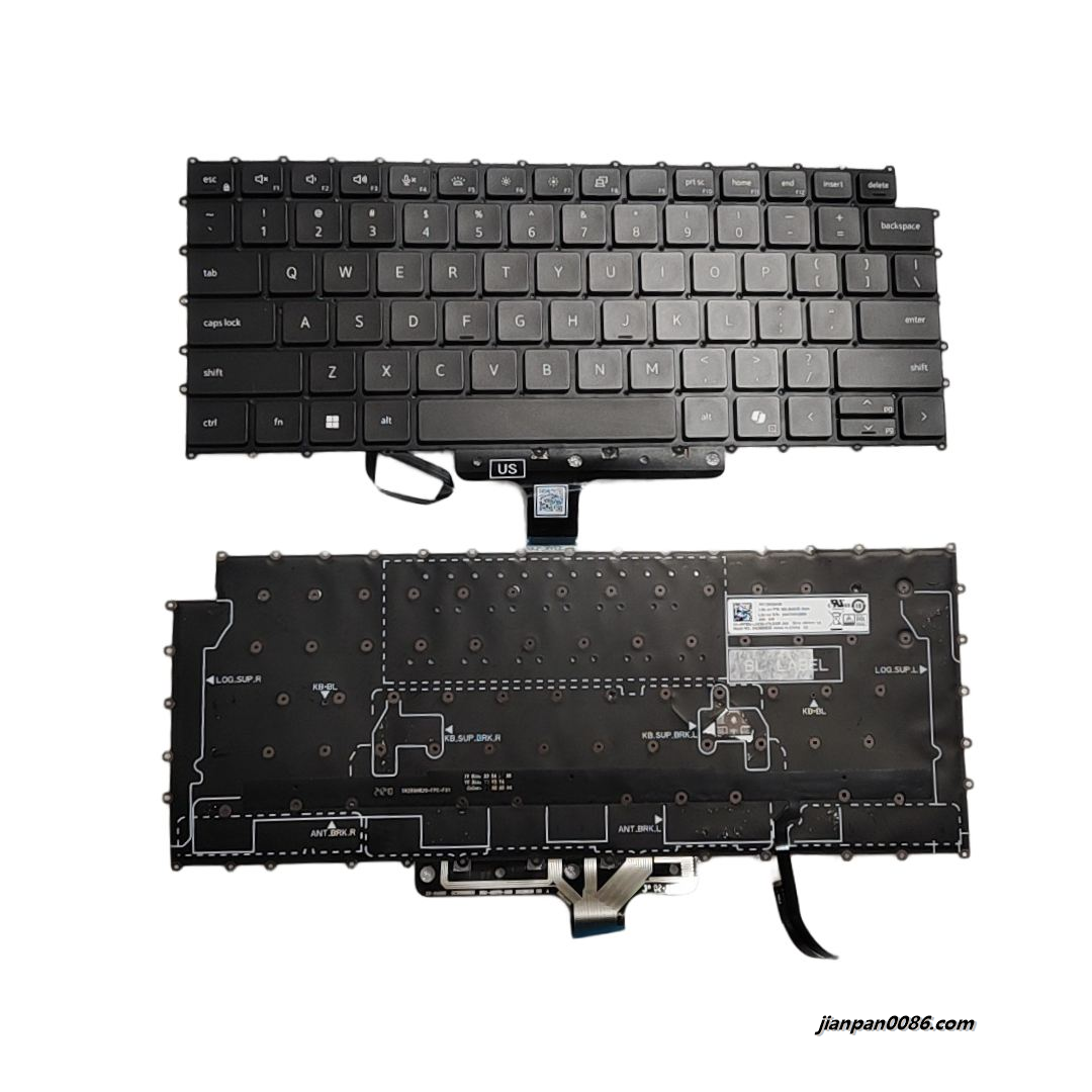 Picture of Original US Language For Dell Precision 5680 Backlight New AI Laptop Keyboard SG-B4910-XUA SN2B60B2A PK139433A00 C187
