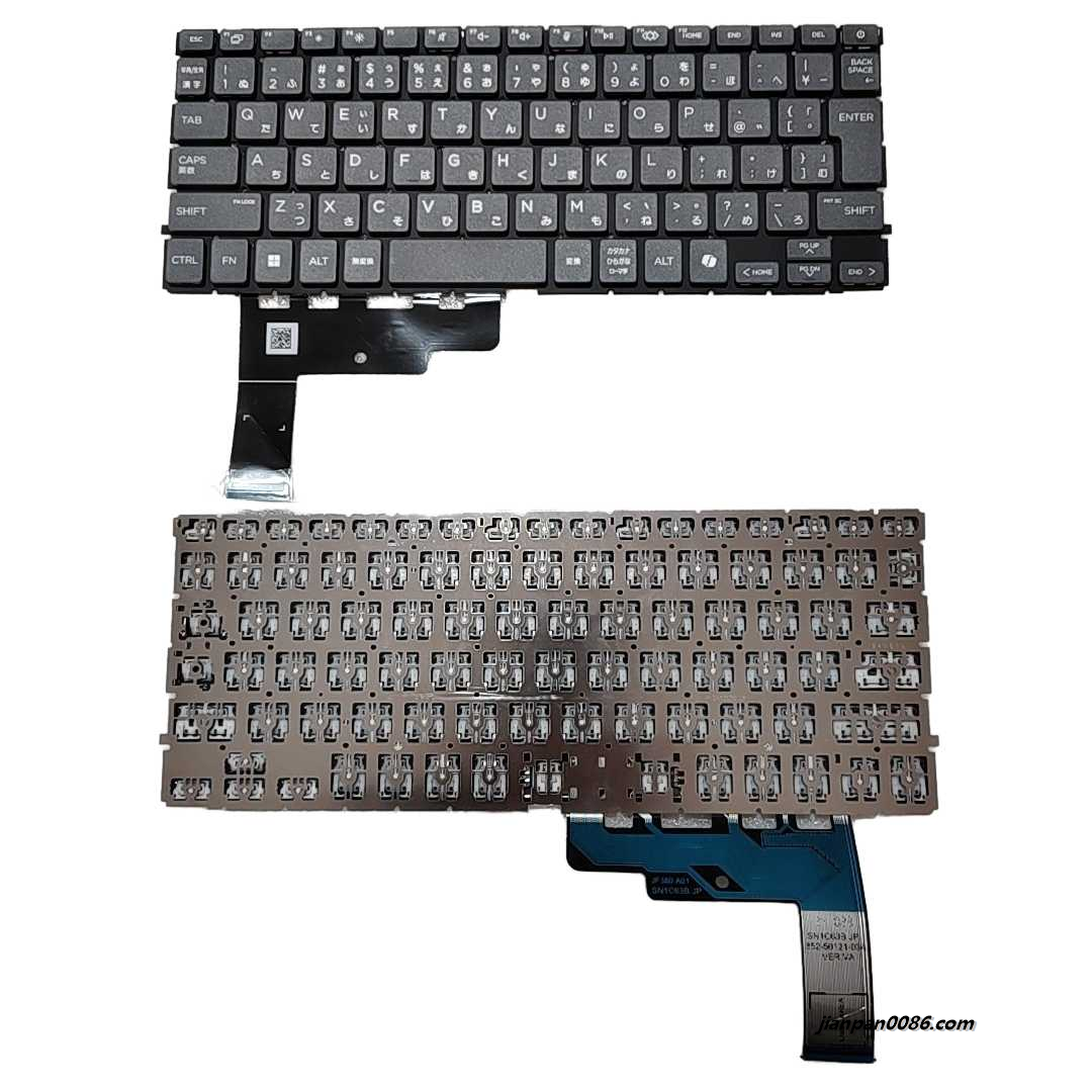 Picture of Original Japanese Layout For HP 440 G11 NoBacklit Grey Laptop Keyboard C205