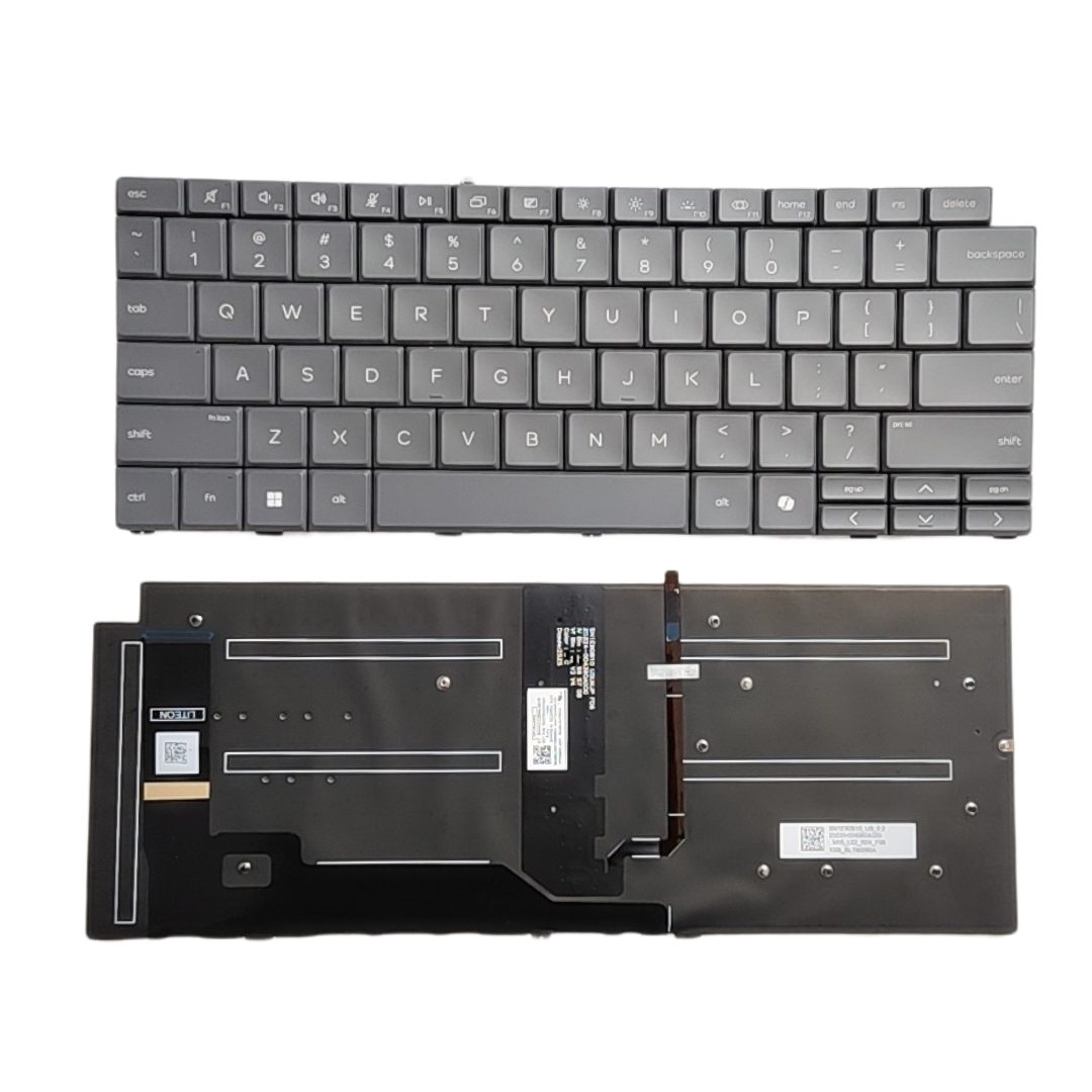 Picture of Oraginal New US Language For LITEON SN1E90B20 Grey AI Backlit Laptop Keyboard 913B1-003130AXU SN190B20 C207